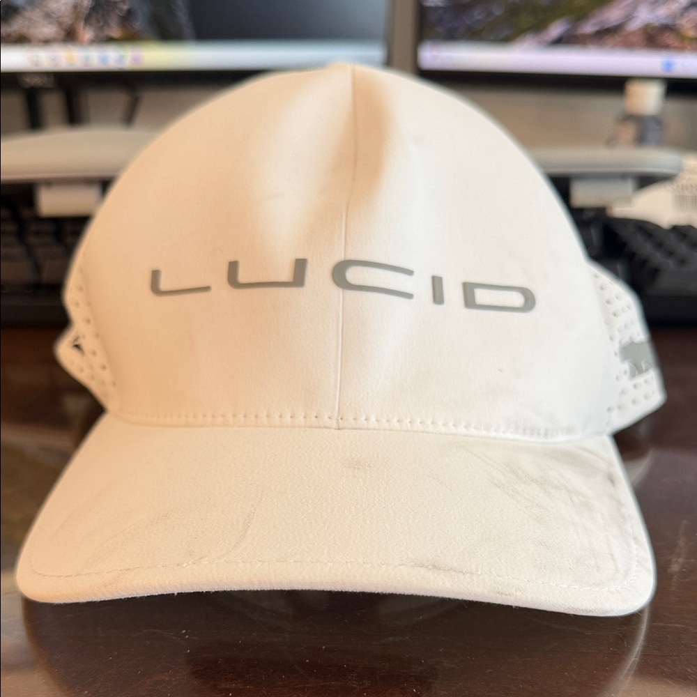 Lucid White Cap